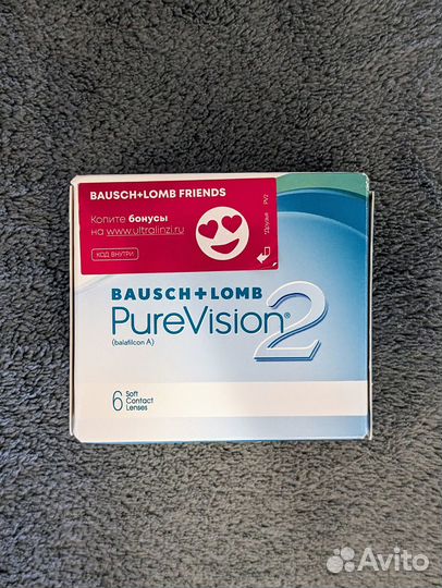 Контактные линзы Bausch & Lomb PureVision 2 HD