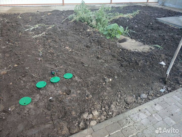 Монтаж автополива, автополив под ключ, озеленение