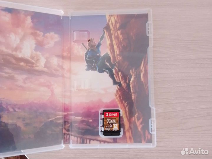 The Legend of Zelda: Breath of the Wild Картридж