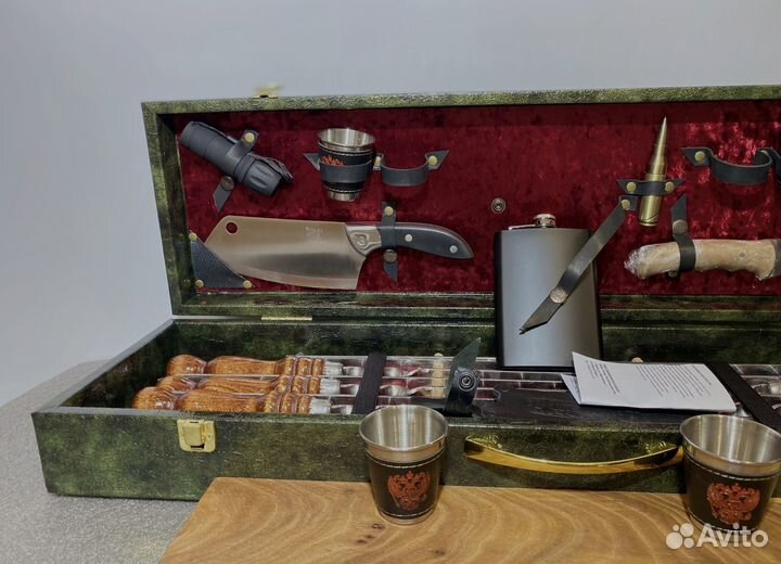 Шашлычный набор шампуров