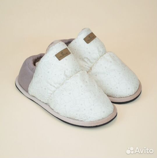 Женские домашние тапочки с шерстью Woolhouse