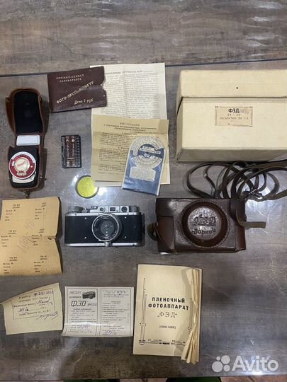 Фотоаппарат фэд 1948