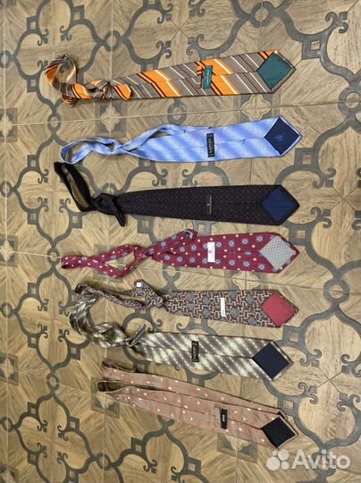 Галстуки ermenegildo zegna, lanvin оригинал