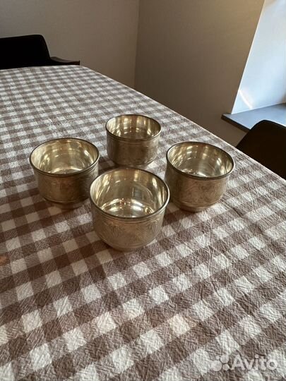 Мельхиоровые стопки