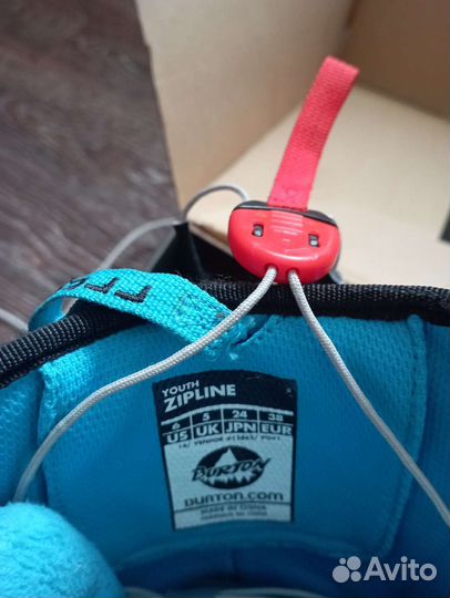 Сноубордические ботинки burton 37