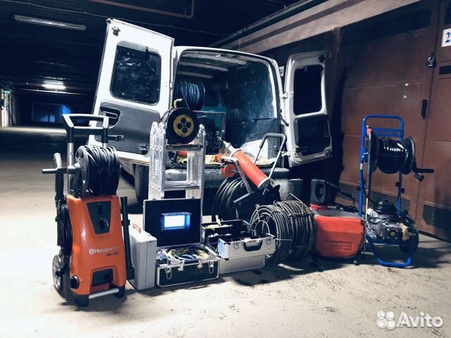 Прочистка канализации, устранение засоров