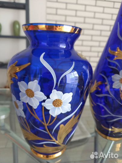 Ваза для цветов богемия