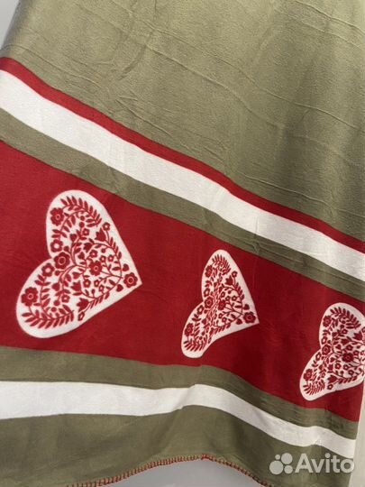 Новый плед с сердечками 120*160