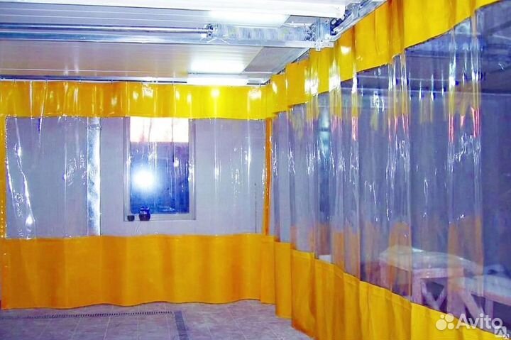 Шторы Занавесы пвх для Автомойки Гараж Автосервис