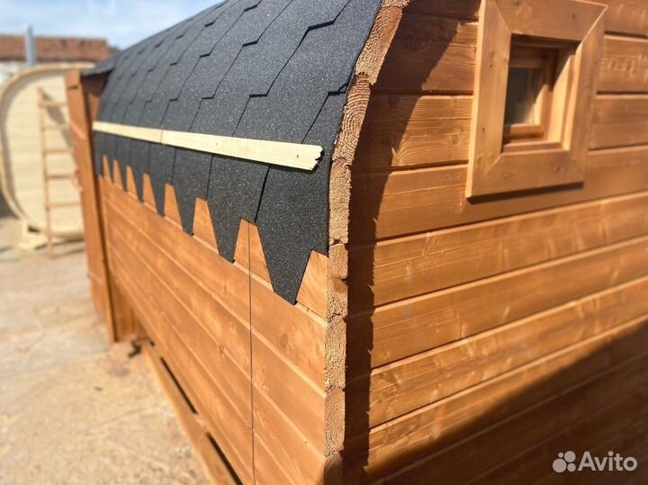 Баня бочка под ключ