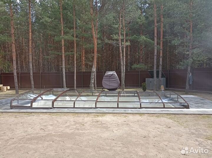 Павильон для бассейна без посредников