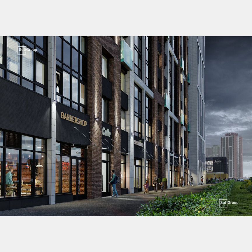 2-к. квартира, 53 м², 1/12 эт.