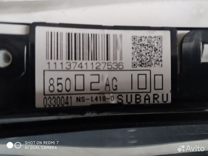 Панель приборов (для МКПП) Subaru Legacy BL5 2007г