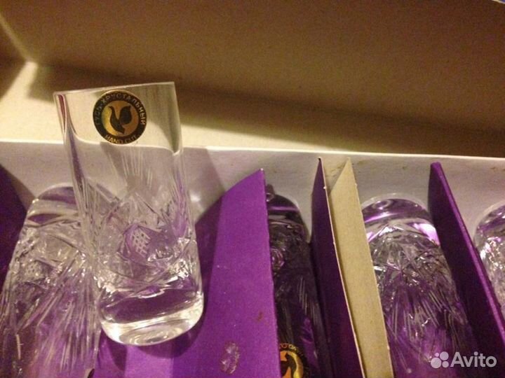 Хрусталь для водки и вина