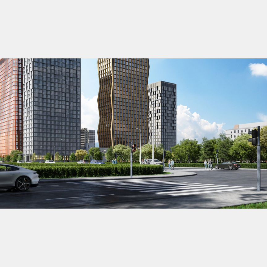 3-к. квартира, 52,5 м², 3/28 эт.