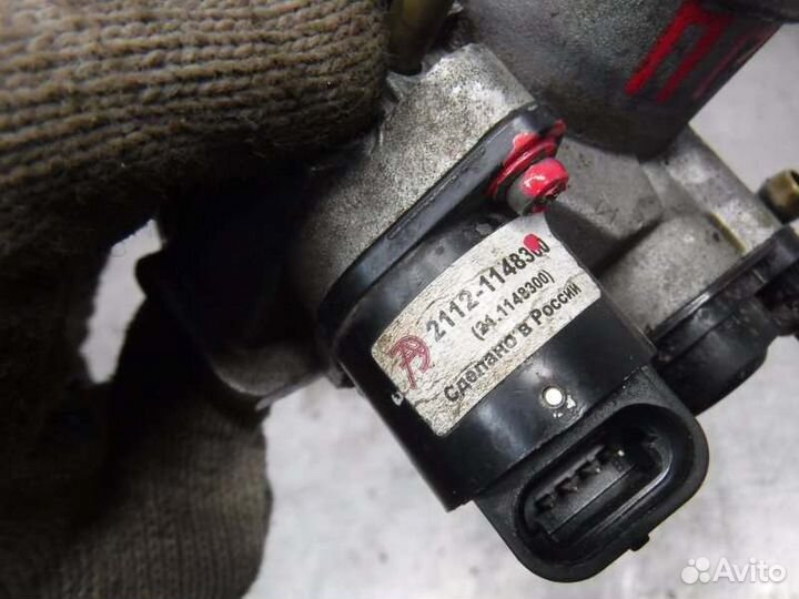 Дросельная заслонка задняя Лада Приора 21126 2008