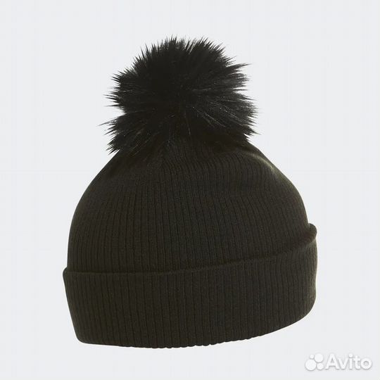 Шапка adidas Originals W Fur Pom Beani