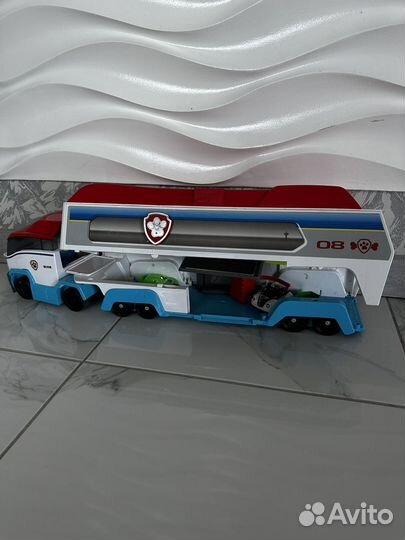 Развивающий автомобиль щенячий патруль