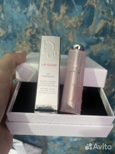 Dior addict lip glow 007 raspberry оригинал