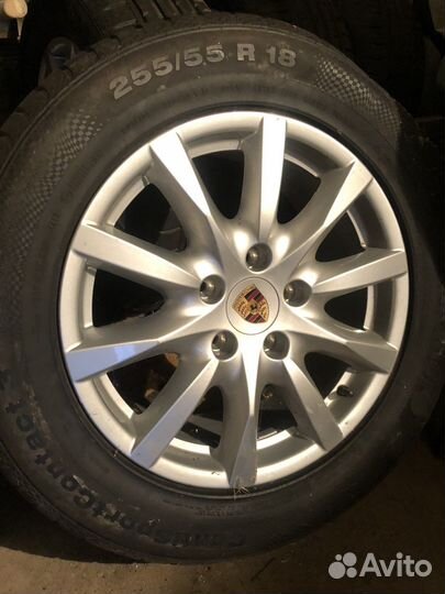 Колеса на porsche cayenne r18