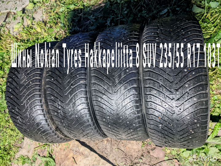 Nokian Tyres Hakkapeliitta 8 SUV 235/55 R17 103T