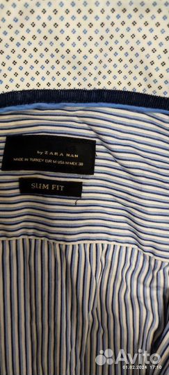 Рубашка zara для подростка