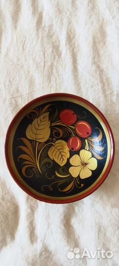 Посуда деревянная расписная Хохлома