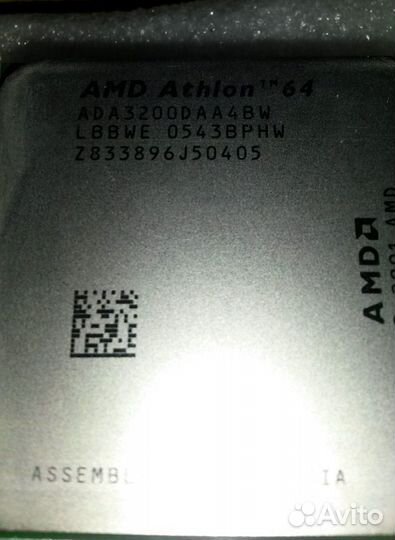 Процессор athlon-64 3200+ Socket939