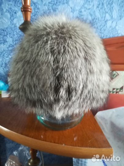 Шапка женская чернобурка