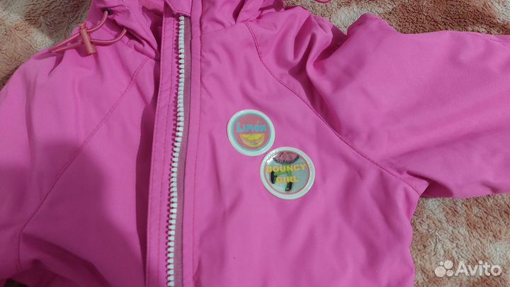 Куртка демисезонная мембранная для девочки