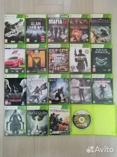 Диски на Xbox 360 лицензионные