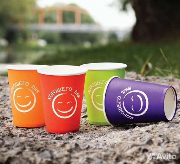 Бумажные стаканчики для кофе