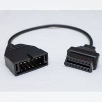 Переходник GM (ВАЗ, Daewoo) 12 pin - OBD II