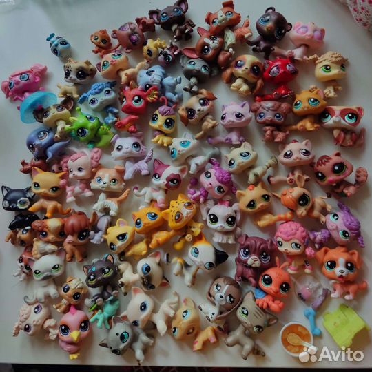 Littlest Pet Shop lps лпс лот 69+ петов редкие