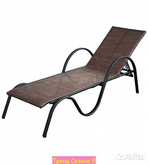 Лежак из ротанга Барселона арт.BA002-2023
