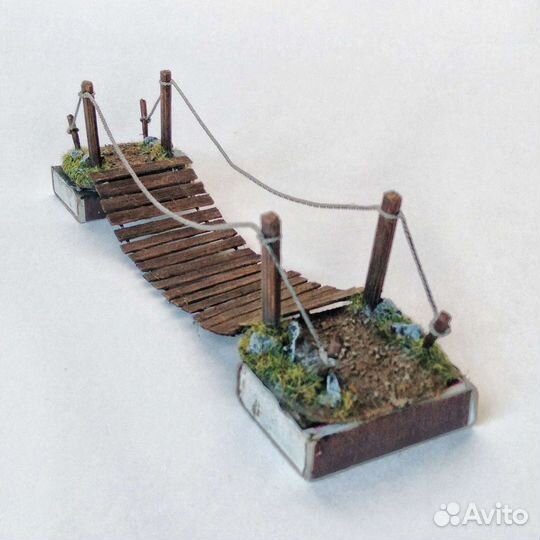 Террейн - подвесной мост