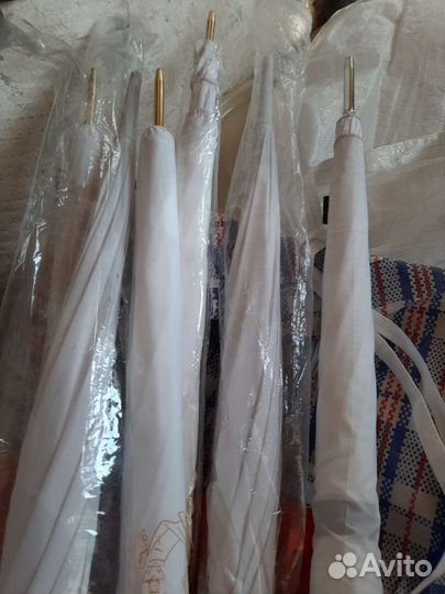 Зонт трость свадебный праздничный