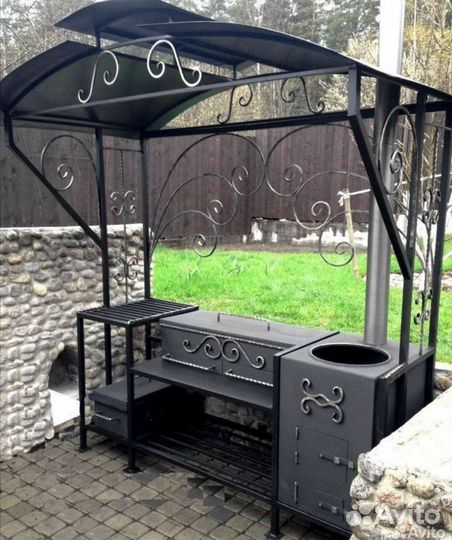 Мангальная зона, Оградки и тд