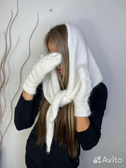 Комплект из пуха норки