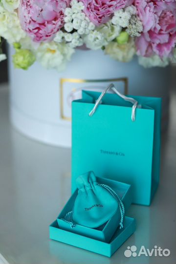 Tiffany кольцо серебро