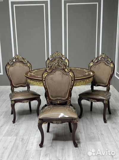 Стол со стульями в наличии\оплата при получении