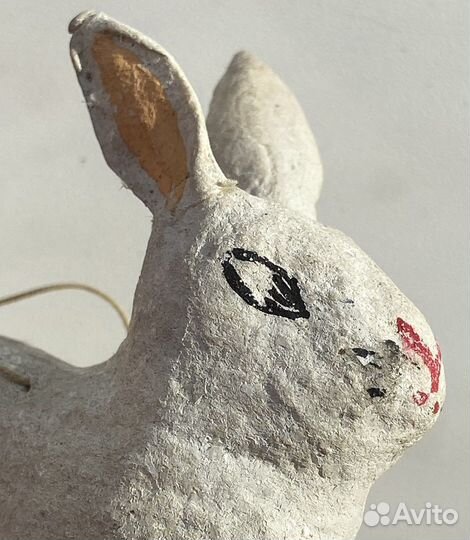 Ватные елочные игрушки СССР