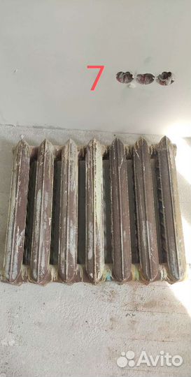 Батарея чугунная бу