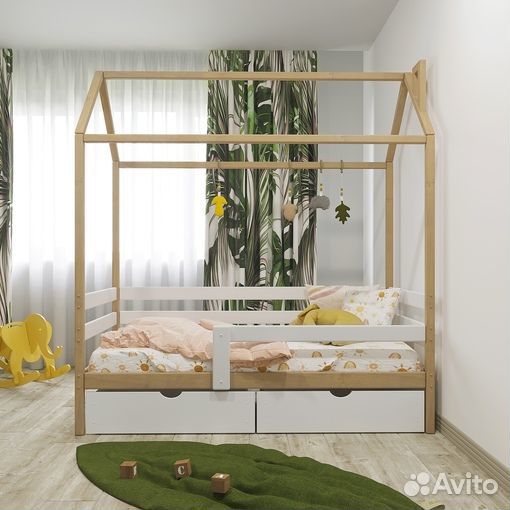 Детская кровать домик