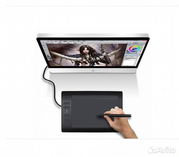 Huion 1060PRO+ Graphic Планшет для рисования