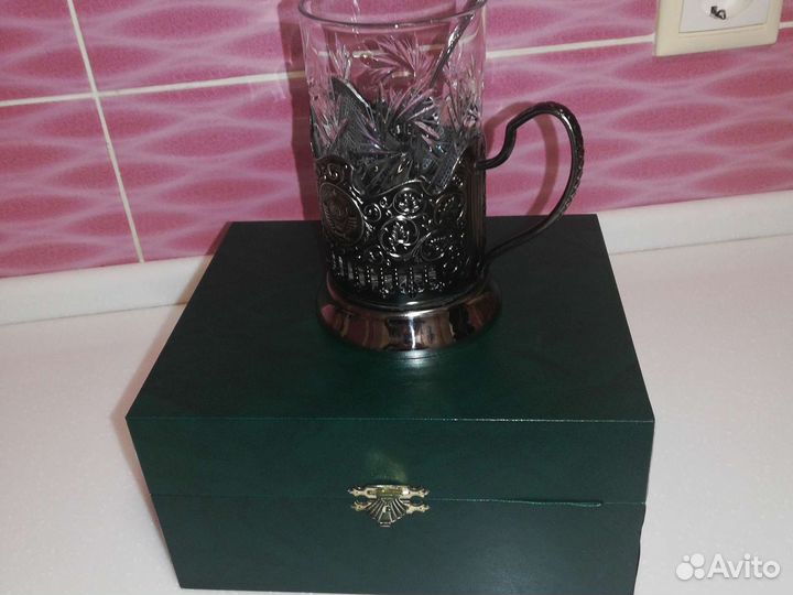 Подстаканник, стакан СССР