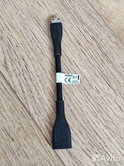 Переходник с mini hdmi на hdmi Nokia