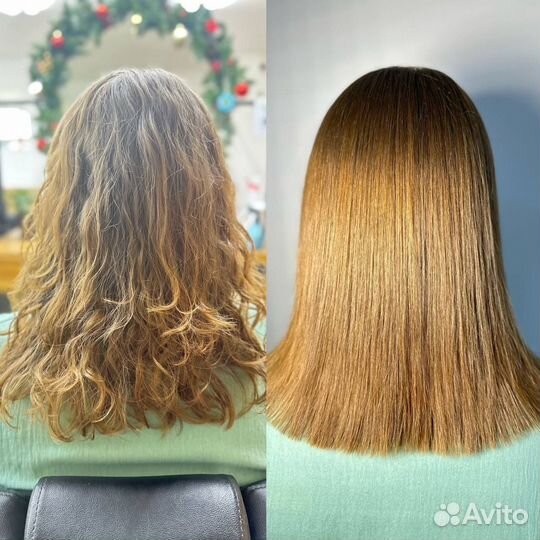 Антихимия безопасное выпрямление волос