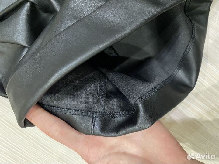 Шорты кожаные 40/42 женские