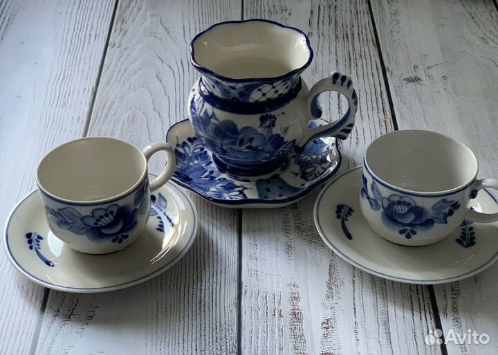 Кружки гжель